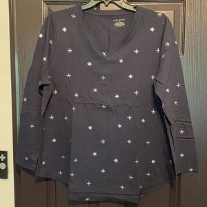 Navy Blue Lane Bryant Top 18/20